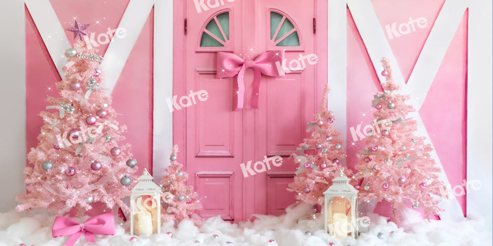 Kate Christmas Backdrop Princess Pink Designed by Emetselch - Kate Backdrop AU