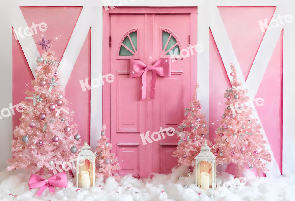 Kate Christmas Backdrop Princess Pink Designed by Emetselch - Kate Backdrop AU