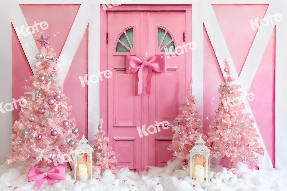 Kate Christmas Backdrop Princess Pink Designed by Emetselch - Kate Backdrop AU