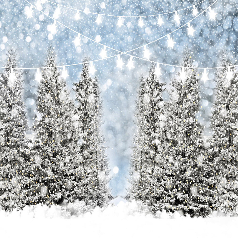 Kate Snow Christmas Tree Backdrop Forest for Photography - Kate Backdrop AU