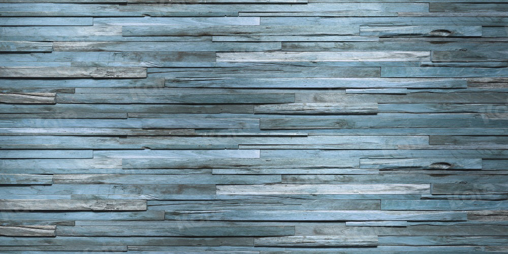 Kate Blue Vintage Plank Backdrop Old for Photography - Kate Backdrop AU