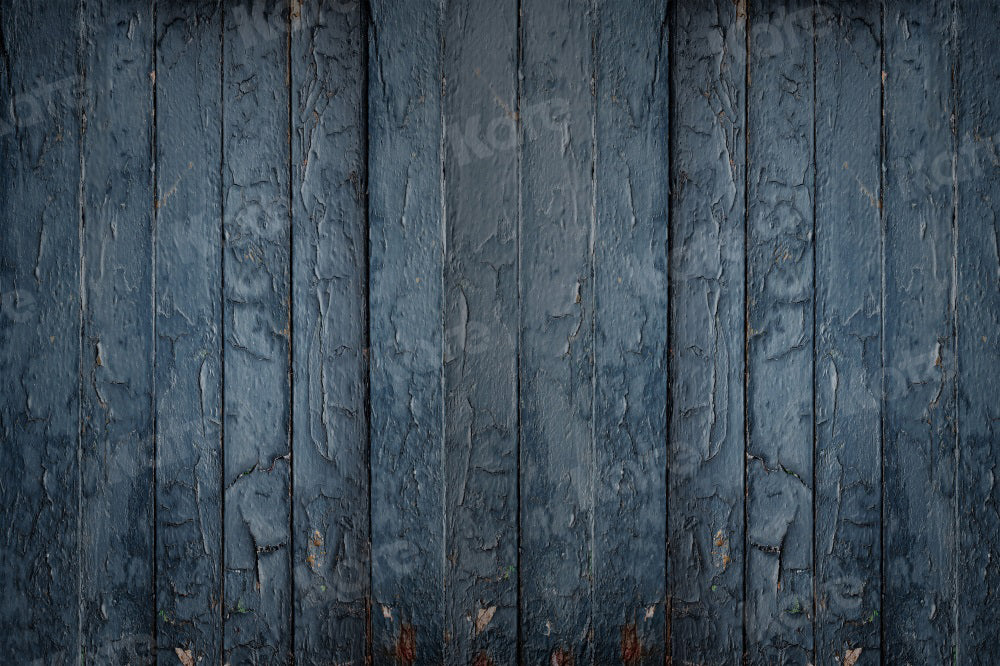 Kate Vintage Blue Backdrop Wood Grain for Photography - Kate Backdrop AU