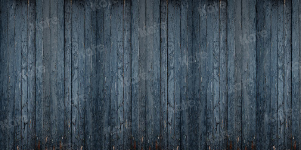 Kate Vintage Blue Backdrop Wood Grain for Photography - Kate Backdrop AU