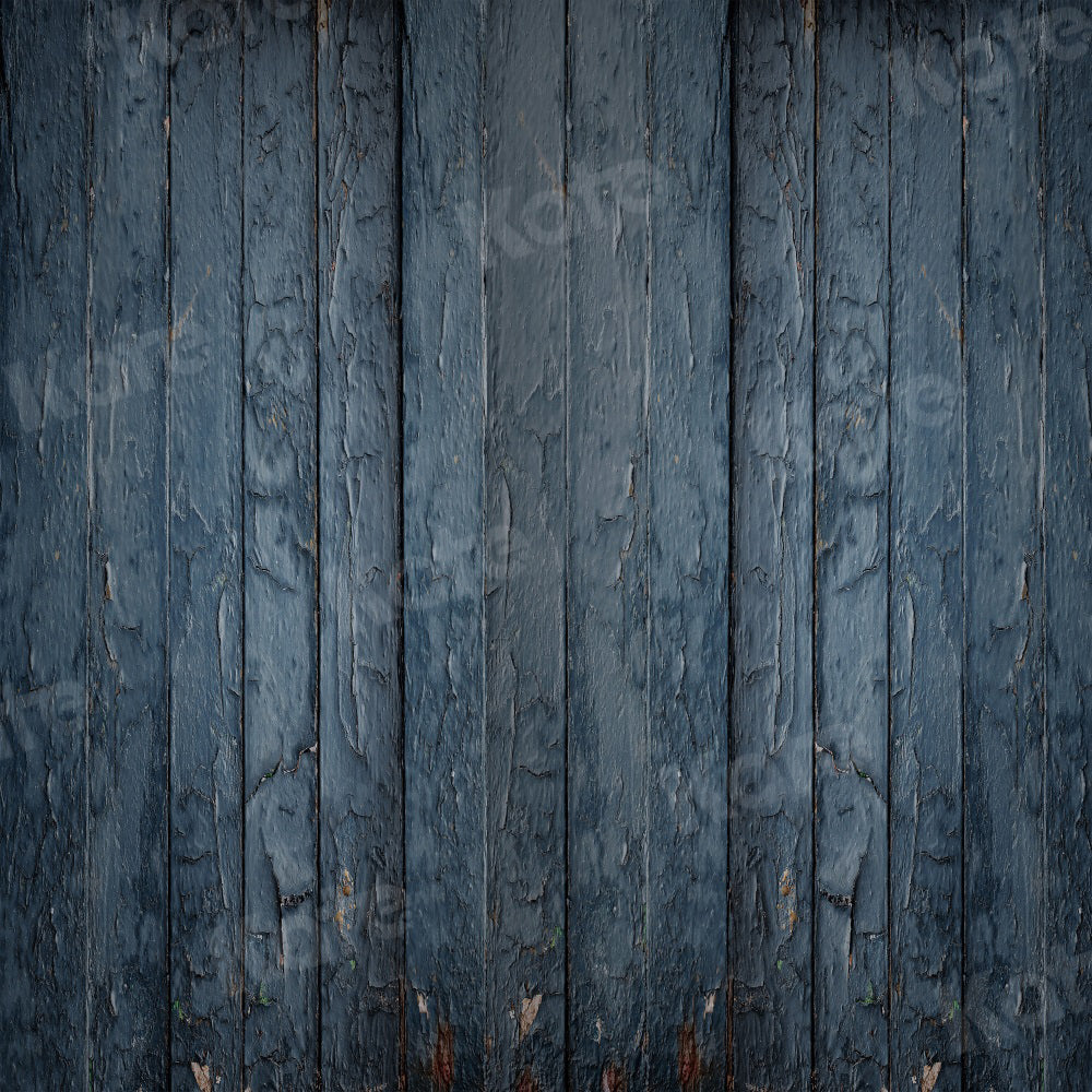 Kate Vintage Blue Backdrop Wood Grain for Photography - Kate Backdrop AU