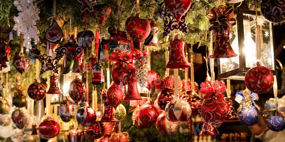 Kate Christmas Backdrop Fairy Tale Town Designed by Chain Photography - Kate Backdrop AU