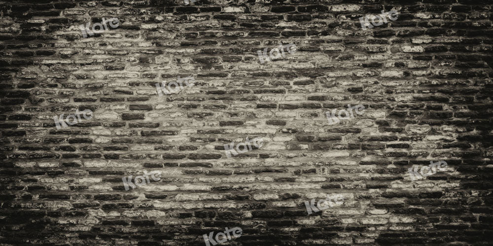 Kate Black Brick Wall Backdrop Vintage Shabby Designed by Kate Image - Kate Backdrop AU