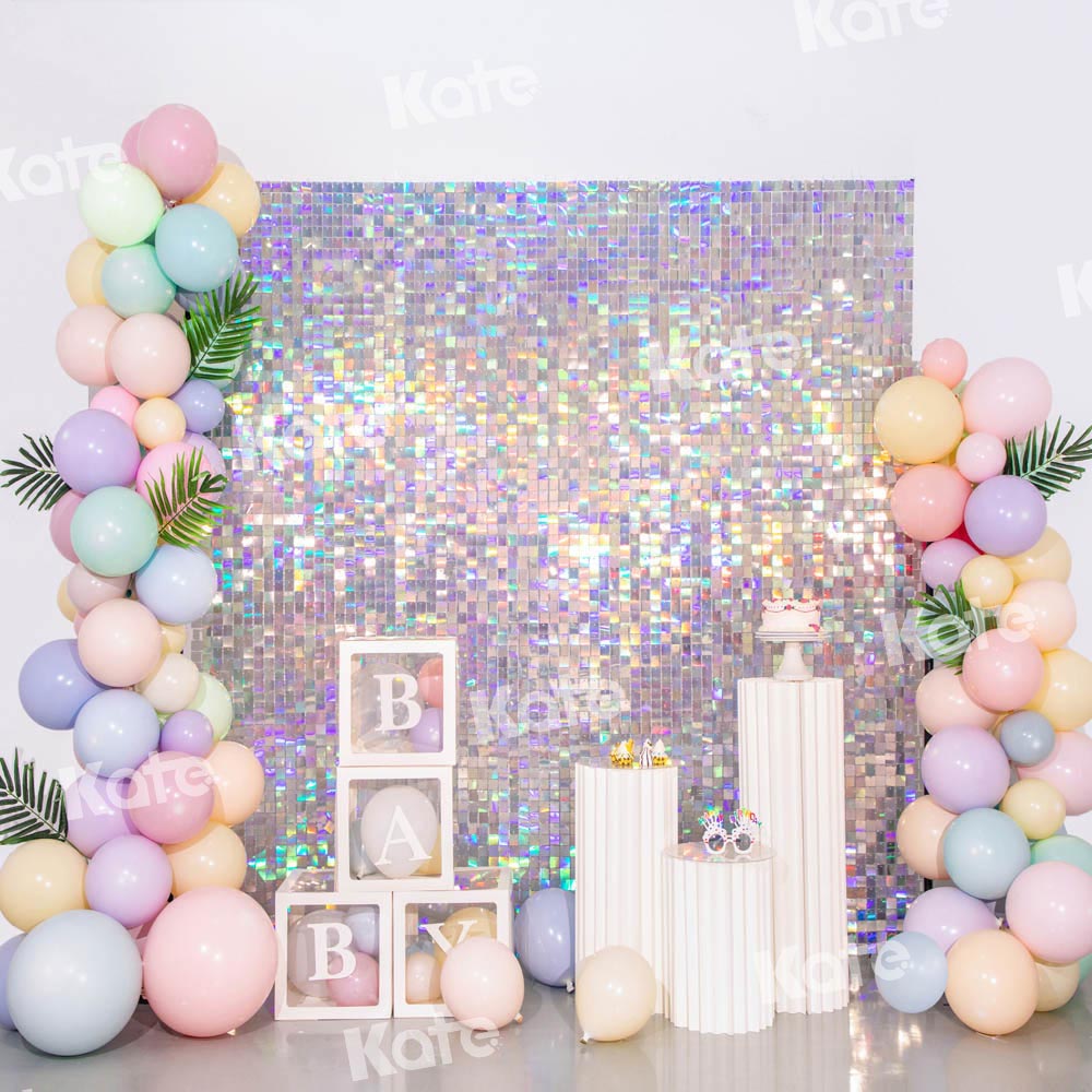 Kate Dream Balloon Party Backdrop Cake Smash Designed by Emetselch - Kate Backdrop AU