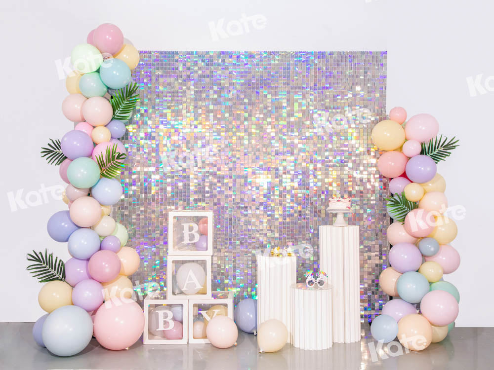 Kate Dream Balloon Party Backdrop Cake Smash Designed by Emetselch - Kate Backdrop AU