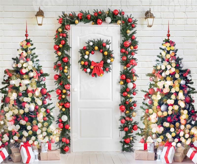 Kate Bokeh Christmas Tree Backdrop for Photography - Kate Backdrop AU