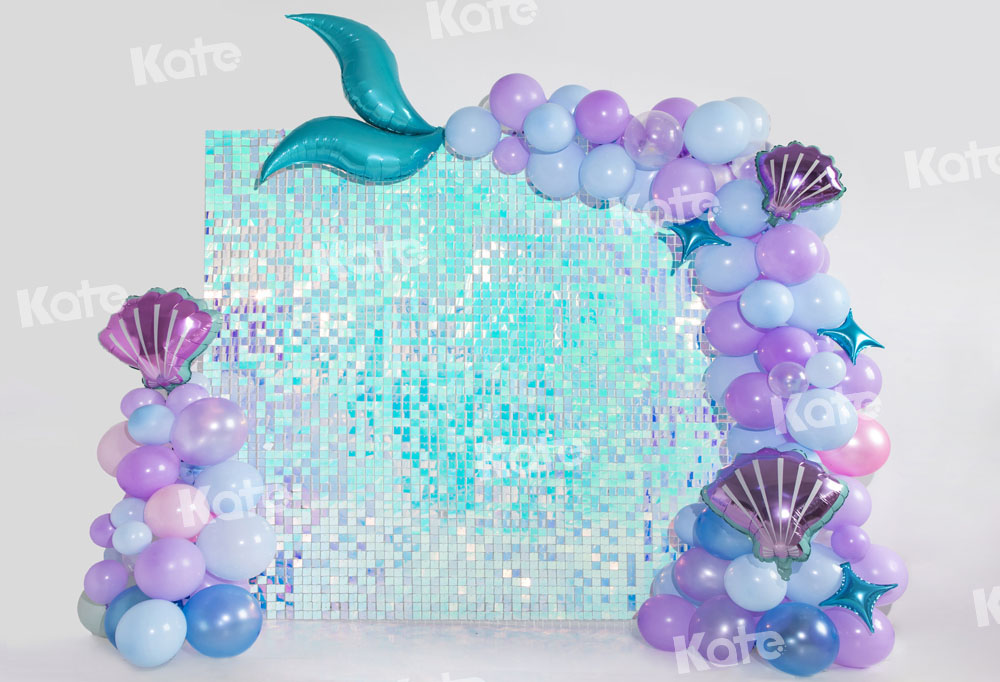 Kate Balloon Party Backdrop Birthday Designed by Emetselch - Kate Backdrop AU