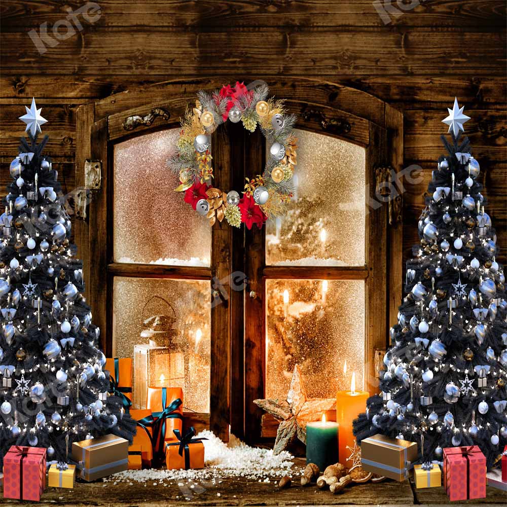 Kate Christmas Eve Tree Backdrop Winter Designed by Chain Photography - Kate Backdrop AU