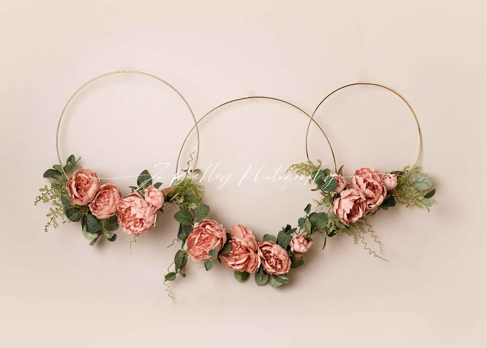 Kate Ring Roses Backdrop Cake Smash Designed by Jo Buckley Photography - Kate Backdrop AU