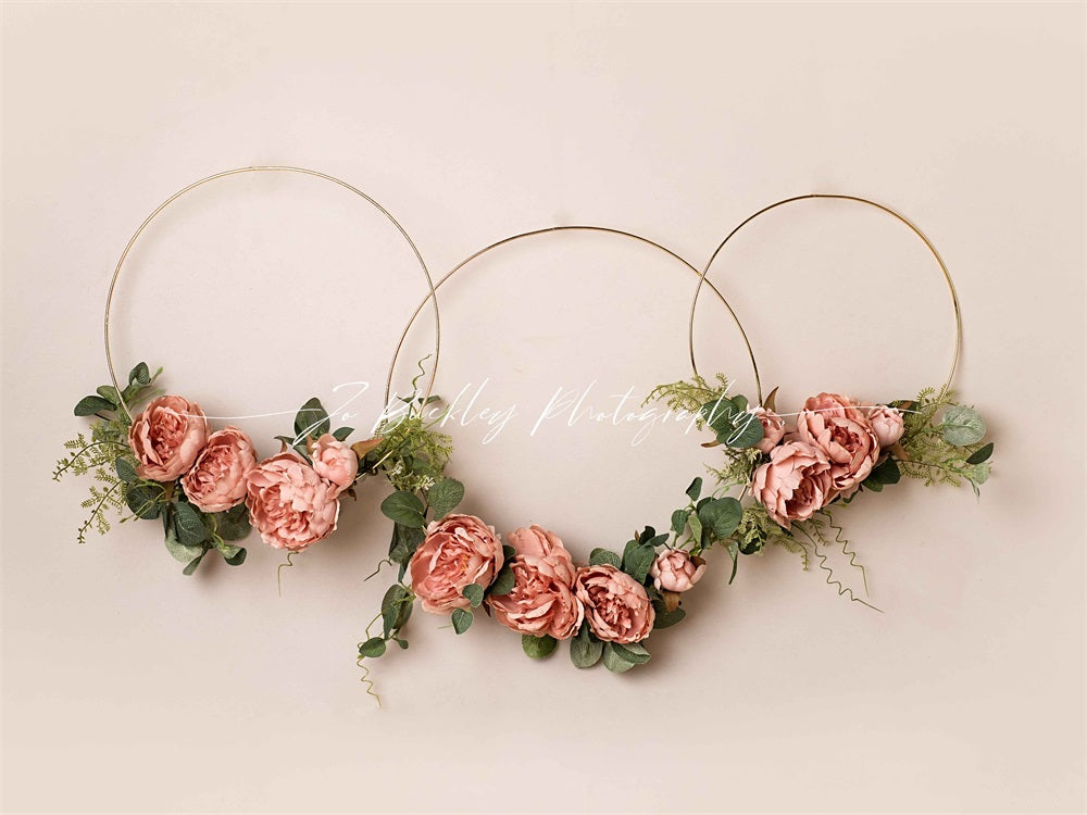 Kate Ring Roses Backdrop Cake Smash Designed by Jo Buckley Photography - Kate Backdrop AU