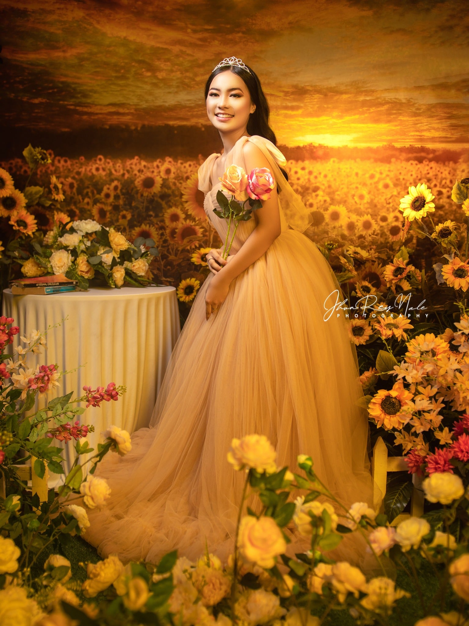 Kate Sunflower Backdrop Autumn Outdoor Designed by Chain Photography - Kate Backdrop AU
