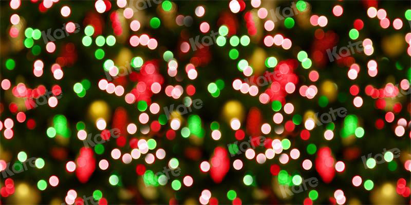 Kate Bokeh Light Sprots Christmas Backdrop for Photography - Kate Backdrop AU