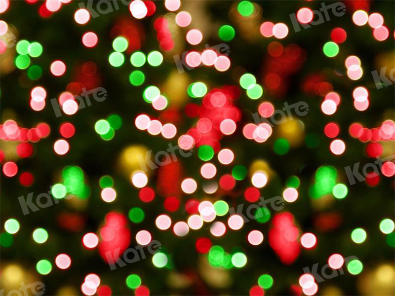 Kate Bokeh Light Sprots Christmas Backdrop for Photography - Kate Backdrop AU
