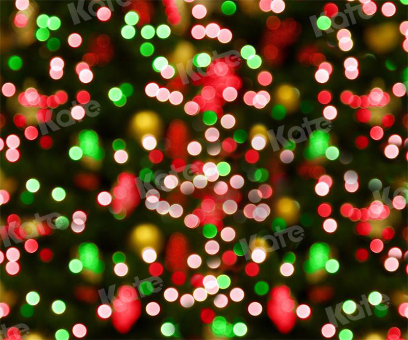 Kate Bokeh Light Sprots Christmas Backdrop for Photography - Kate Backdrop AU