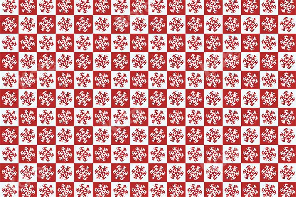 Kate Christmas Backdrop Snowflake Winter Designed by Chain Photography - Kate Backdrop AU