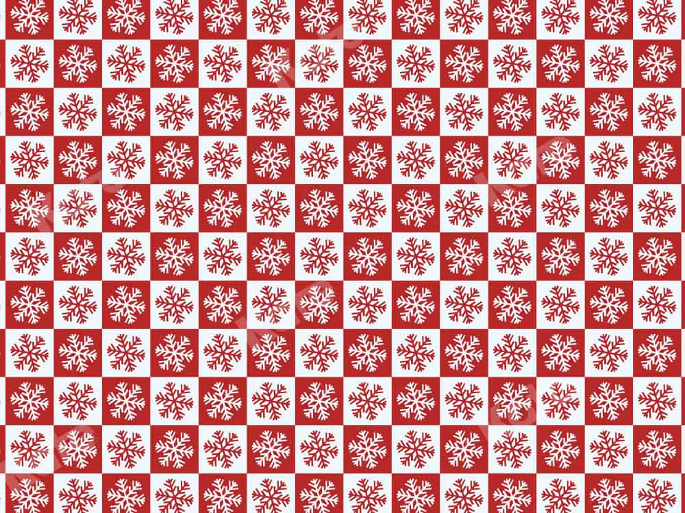 Kate Christmas Backdrop Snowflake Winter Designed by Chain Photography - Kate Backdrop AU