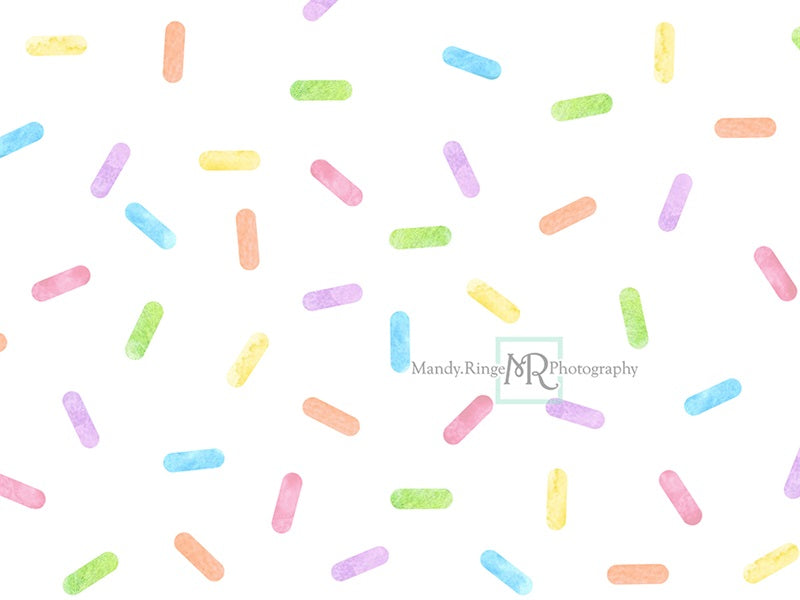 Kate Watercolor Sprinkles Backdrop Designed By Mandy Ringe Photography - Kate Backdrop AU