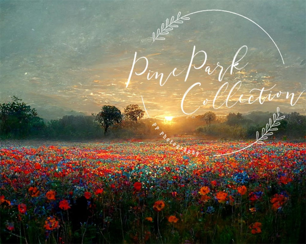 Kate Magic at Sunrset Backdrop Designed By Pine Park Collection - Kate Backdrop AU