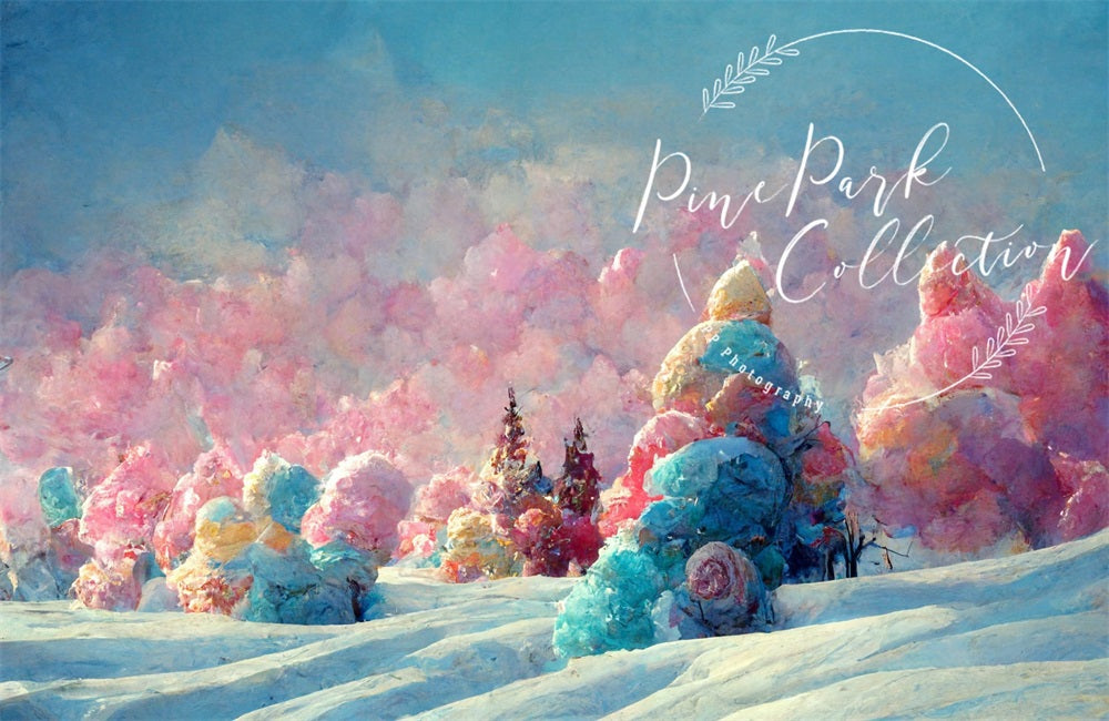 Kate Magic Colorful World Backdrop Designed By Pine Park Collection - Kate Backdrop AU