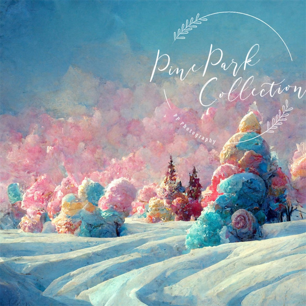 Kate Magic Colorful World Backdrop Designed By Pine Park Collection - Kate Backdrop AU