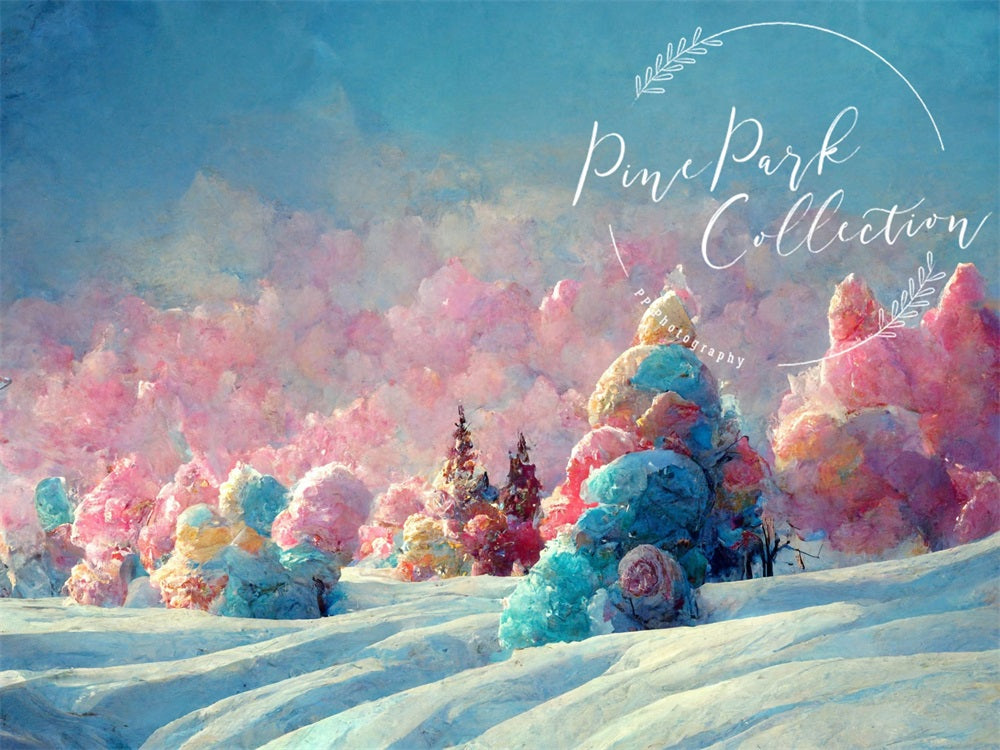 Kate Magic Colorful World Backdrop Designed By Pine Park Collection - Kate Backdrop AU