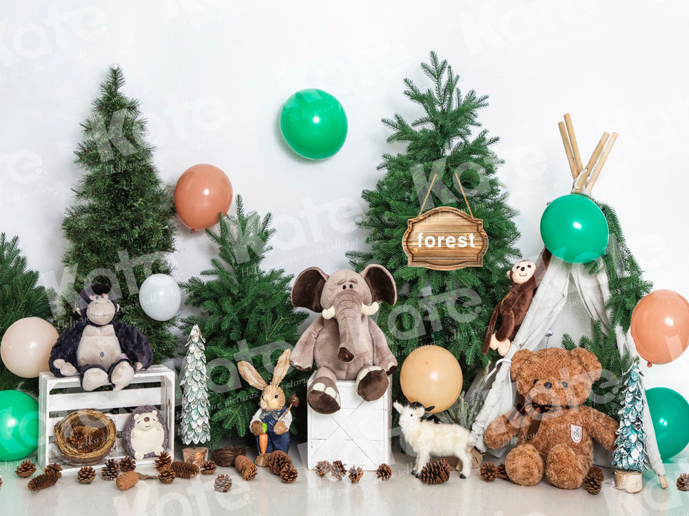 Kate Forest Animal World Backdrop Designed by Uta Mueller Photography - Kate Backdrop AU