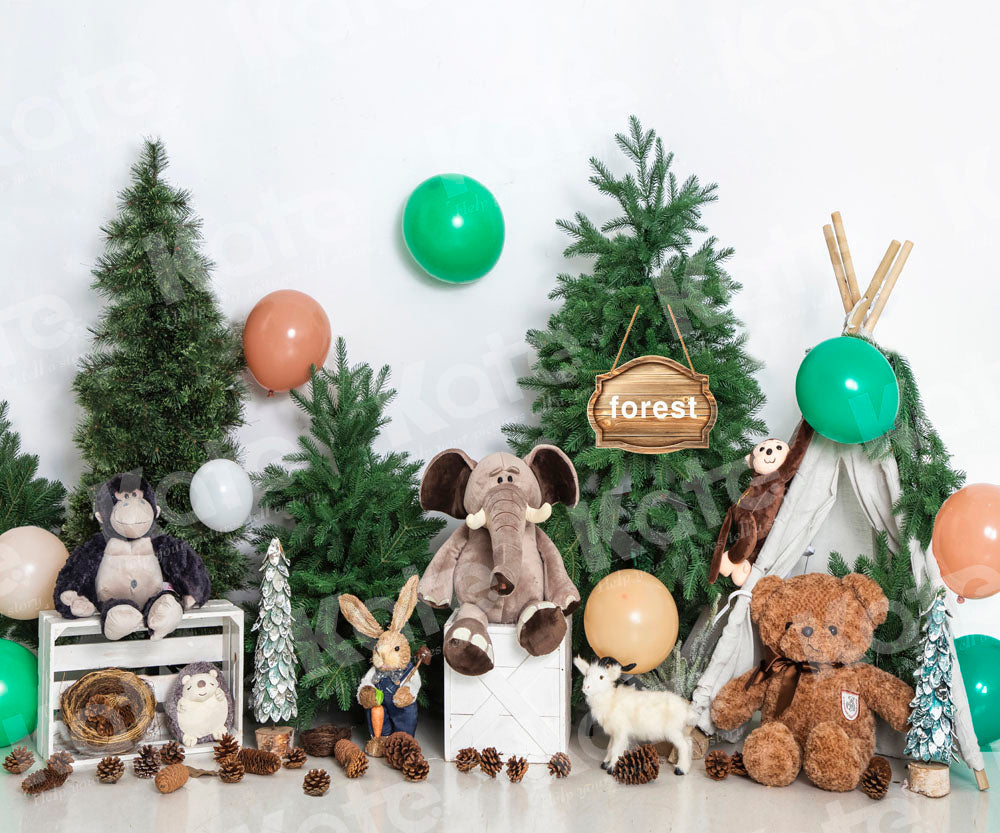 Kate Forest Animal World Backdrop Designed by Uta Mueller Photography - Kate Backdrop AU