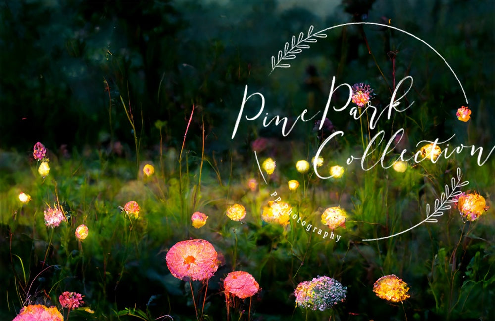 Kate Fairy Garden Whimsy One Backdrop Designed By Pine Park Collection - Kate Backdrop AU