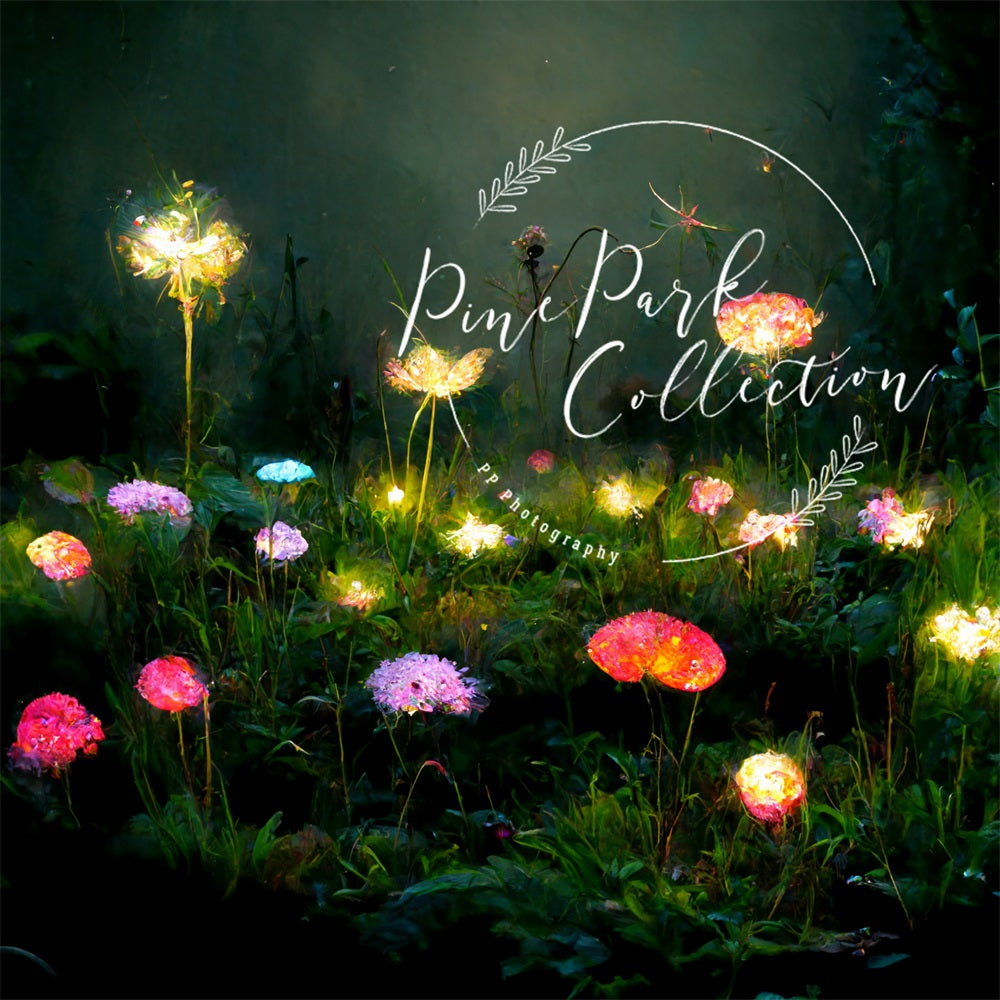 Kate Fairy Garden Whimsy Two Backdrop Designed By Pine Park Collection - Kate Backdrop AU