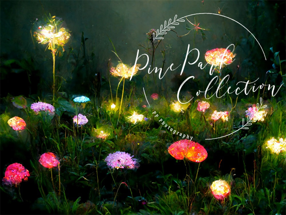 Kate Fairy Garden Whimsy Two Backdrop Designed By Pine Park Collection - Kate Backdrop AU