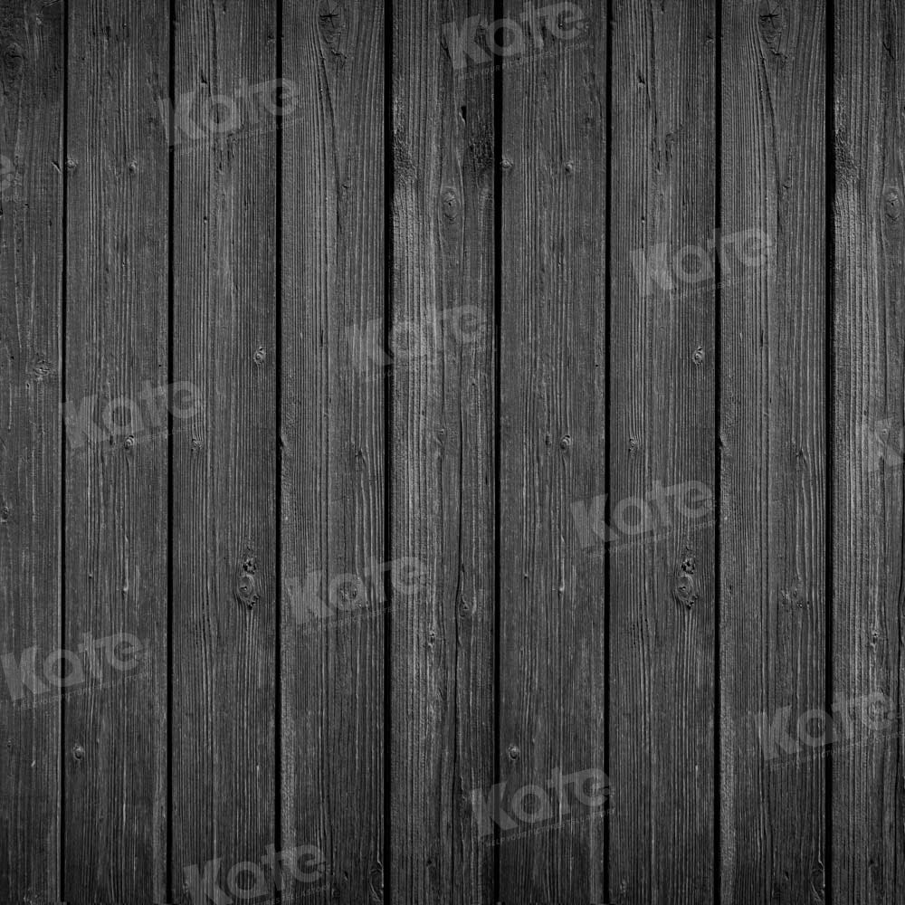 Kate Black Wood Plank Backdrop Designed by Kate Image - Kate Backdrop AU