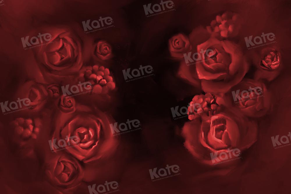 Kate Valentine's Day Backdrop Rose Fineart Designed by GQ - Kate Backdrop AU