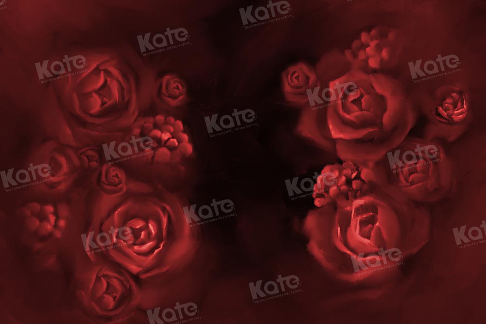 Kate Valentine's Day Backdrop Rose Fineart Designed by GQ - Kate Backdrop AU