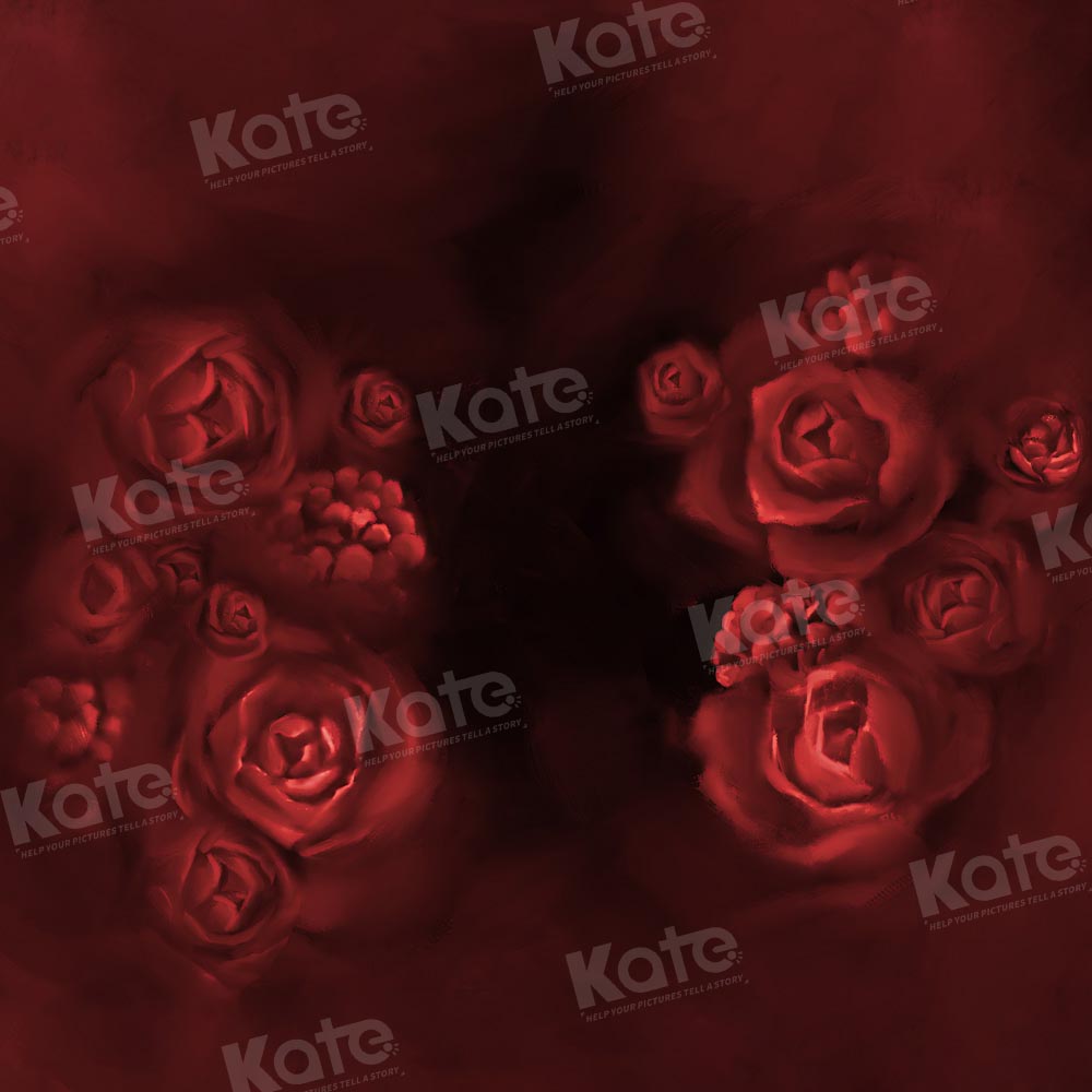Kate Valentine's Day Backdrop Rose Fineart Designed by GQ - Kate Backdrop AU
