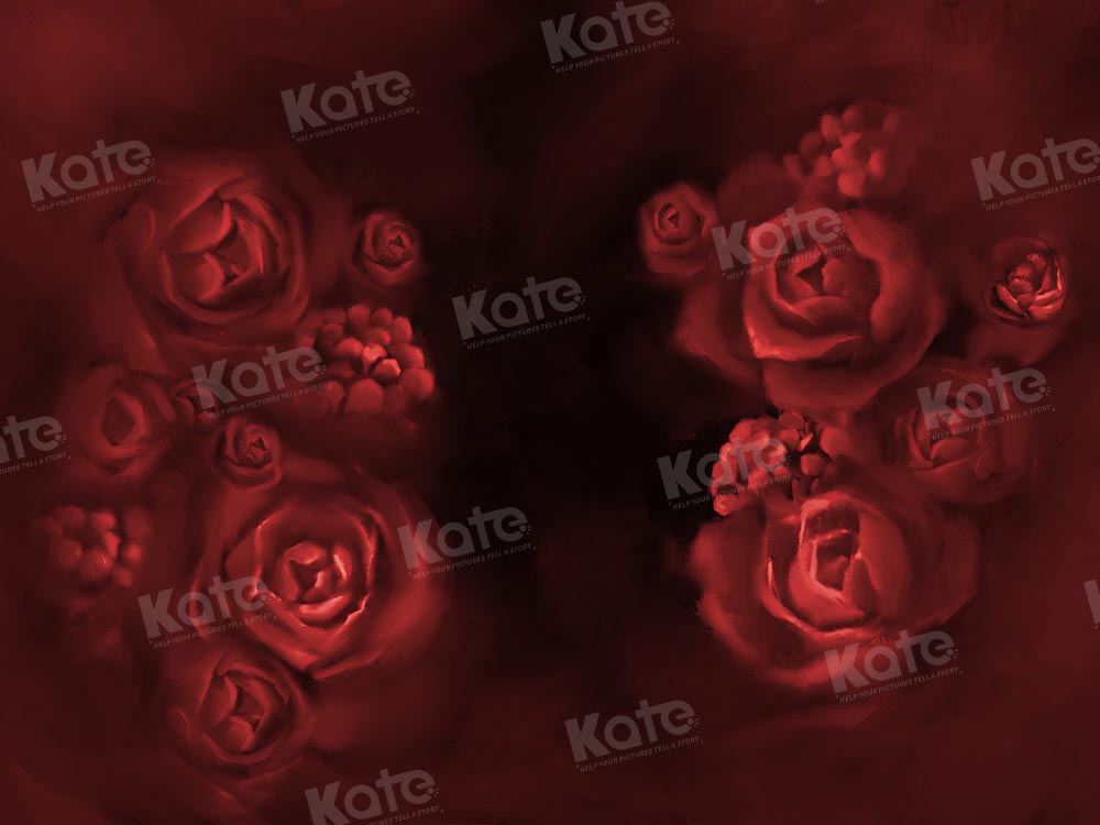 Kate Valentine's Day Backdrop Rose Fineart Designed by GQ - Kate Backdrop AU