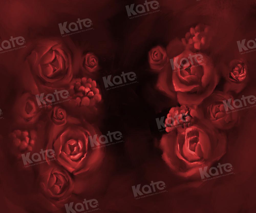 Kate Valentine's Day Backdrop Rose Fineart Designed by GQ - Kate Backdrop AU