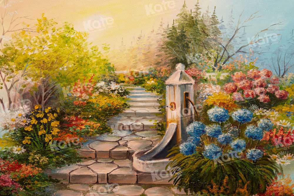 Kate Spring Romantic Trail Backdrop Designed by Chain Photography - Kate Backdrop AU