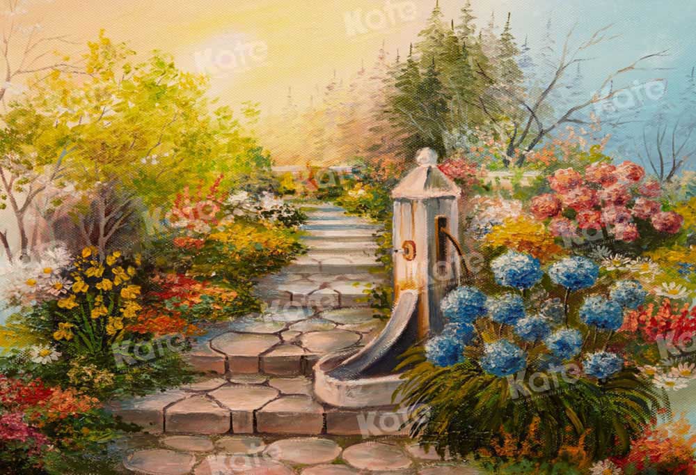 Kate Spring Romantic Trail Backdrop Designed by Chain Photography - Kate Backdrop AU