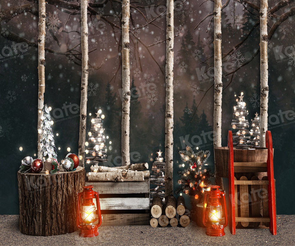 Kate Christmas Jungle Light Backdrop for Photography - Kate Backdrop AU