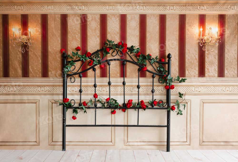 Kate Valentine's Day Backdrop Headboard Designed by Emetselch - Kate Backdrop AU