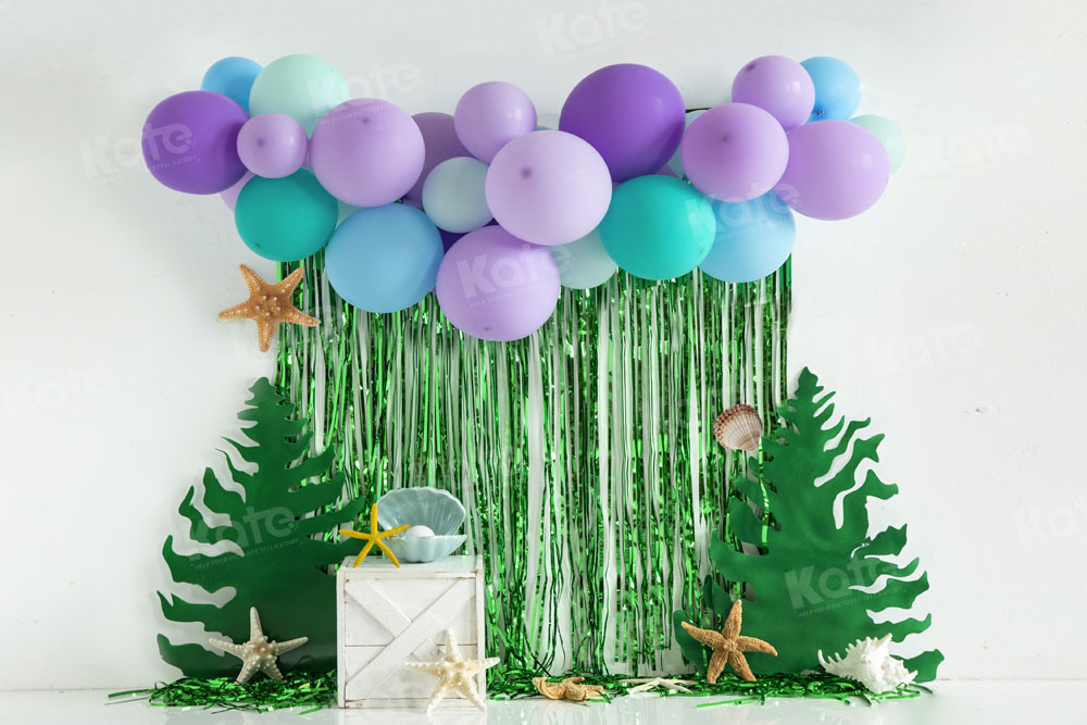 Kate Underwater World Backdrop Balloon Designed by Emetselch - Kate Backdrop AU