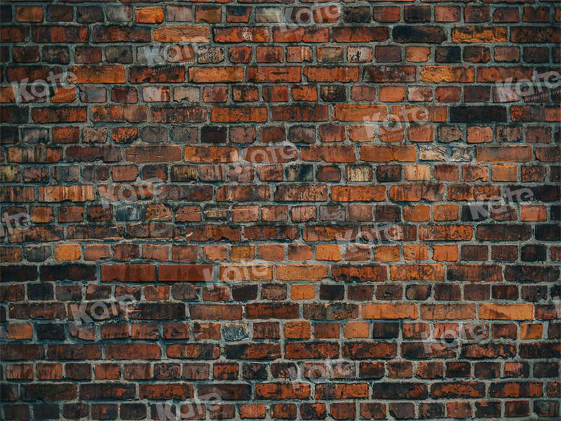 Kate Retro Dark Brick Wall Backdrop for Photography - Kate Backdrop AU