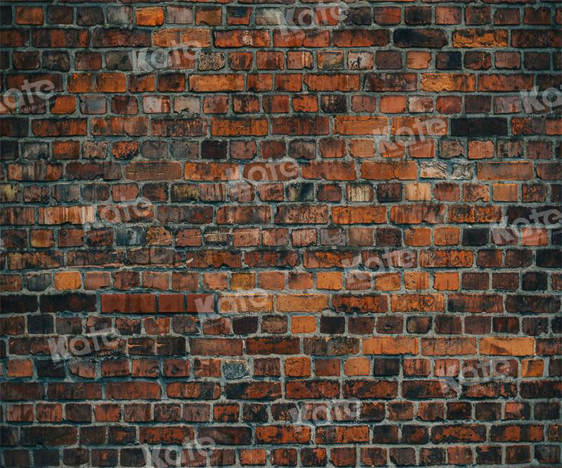 Kate Retro Dark Brick Wall Backdrop for Photography - Kate Backdrop AU