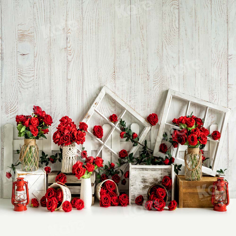 Kate Valentine's Day Rose Backdrop Birthday Designed by Emetselch - Kate Backdrop AU