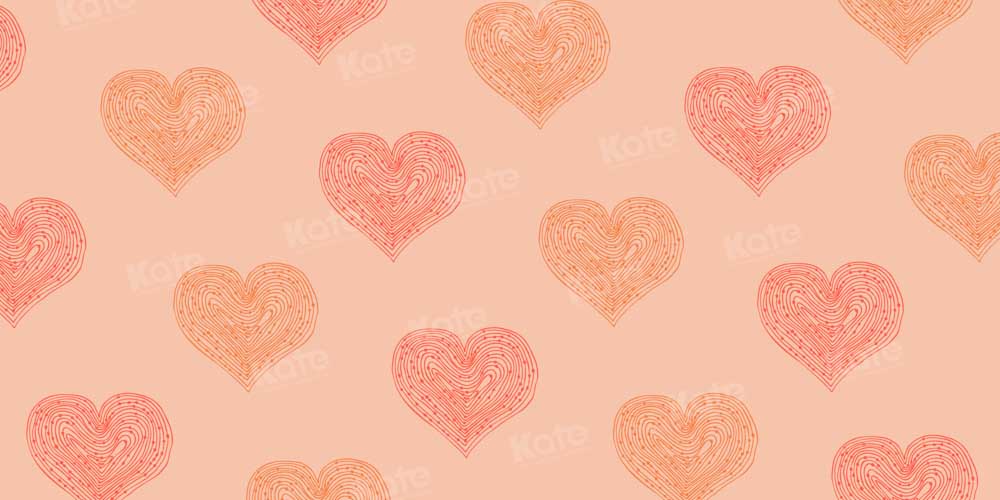 Kate Valentine Hearts Backdrop Designed by Kate Image - Kate Backdrop AU