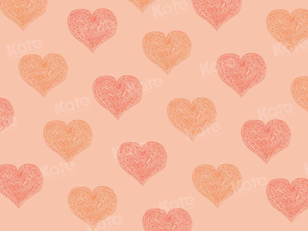 Kate Valentine Hearts Backdrop Designed by Kate Image - Kate Backdrop AU