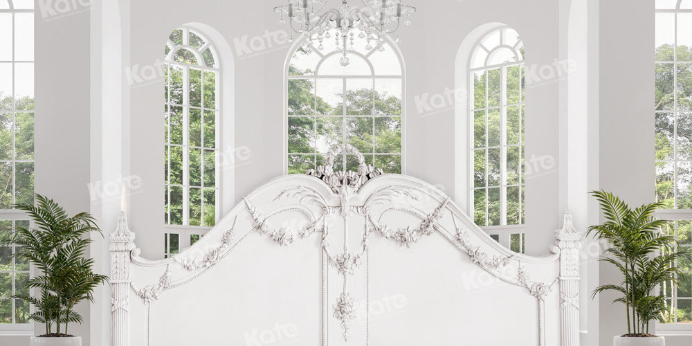 Kate White Windows Backdrop Headboard Designed by Chain Photography - Kate Backdrop AU